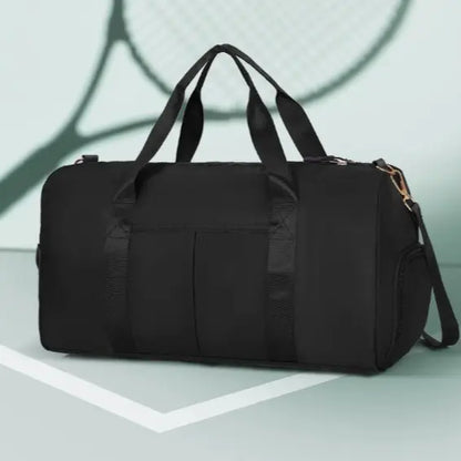 Gym Bag for Women and Men, Workout Bag for Sports, Travel Duffel Bag with Shoe and Wet Clothes Compartments