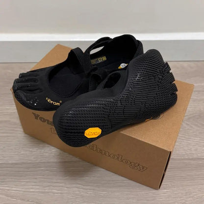 Classic Fivefingers Ballet Flats| Split-Toe Design, Breathable Barefoot Comfort| Ideal for Dance, Yoga, Pilates & Indoor Sports Non-Slip Lightweight Breathable Comfortable Fashion Zumba Shoes